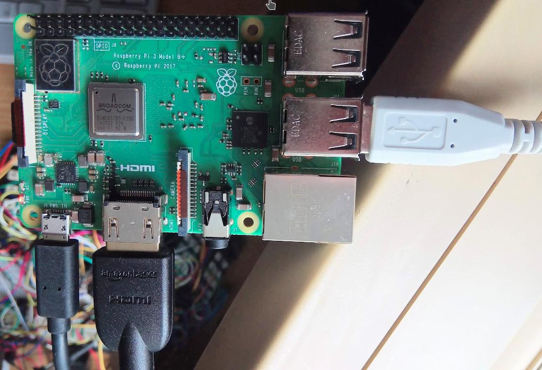 Interface gráfica da Raspberry PI